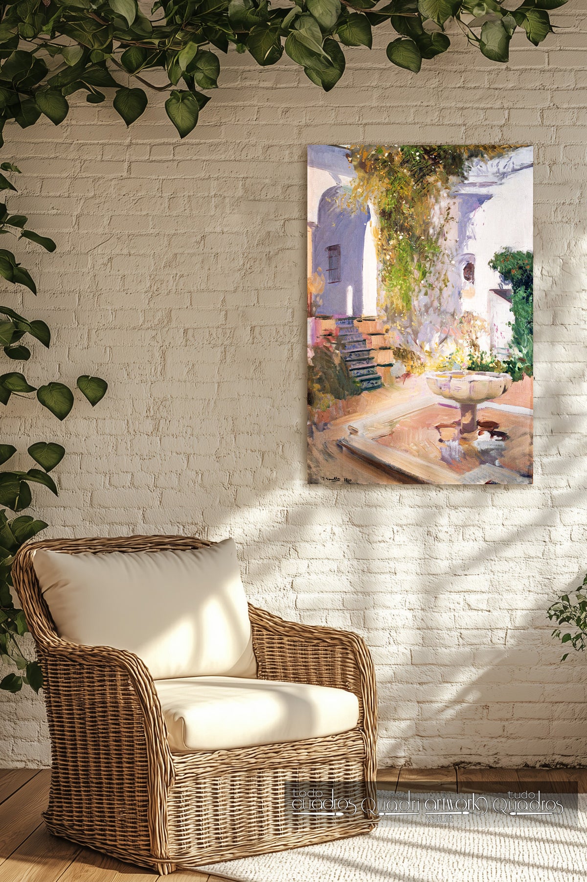 Gruta do Jardim em Sevilha, Sorolla