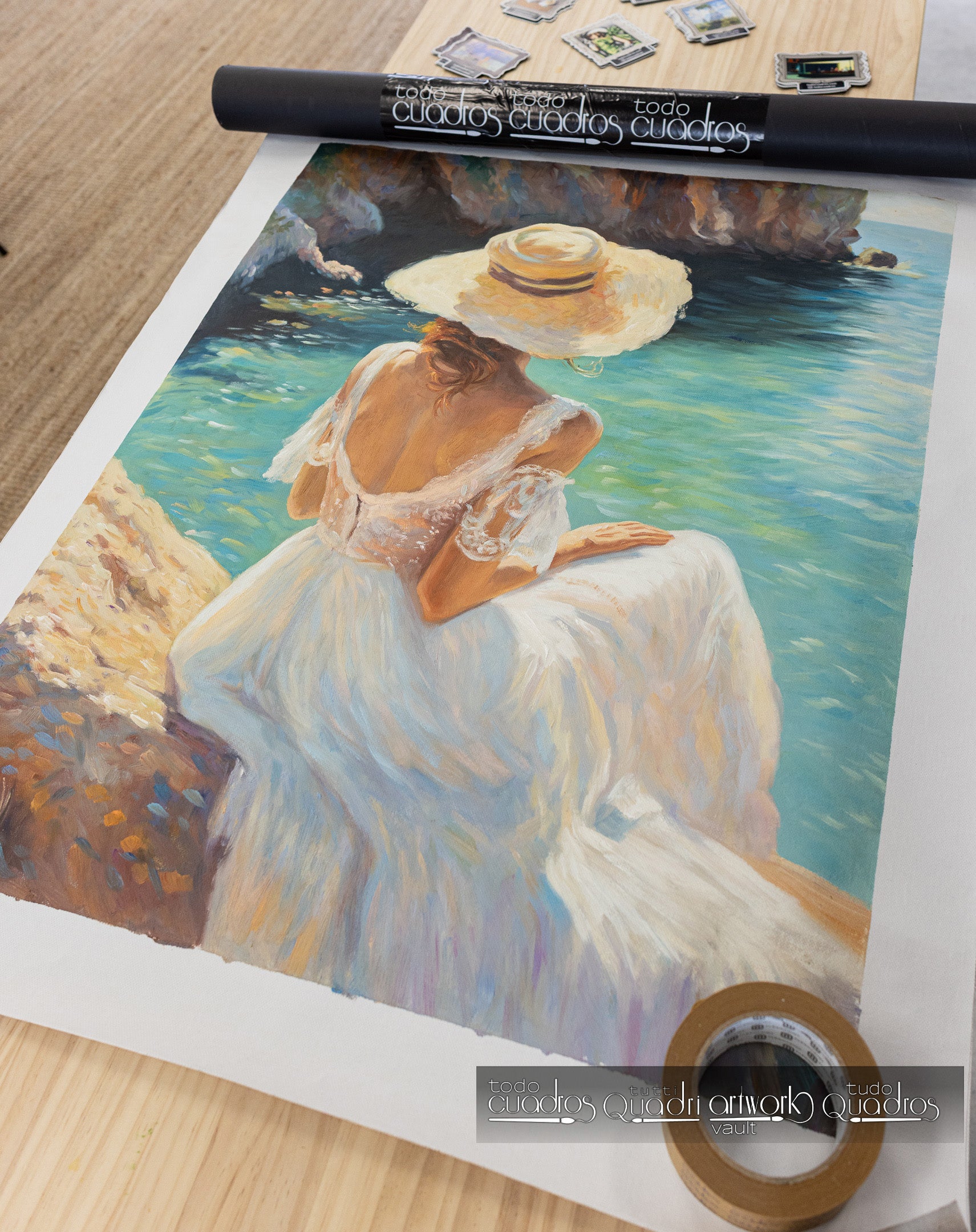 Brisa de renda, estilo Sorolla