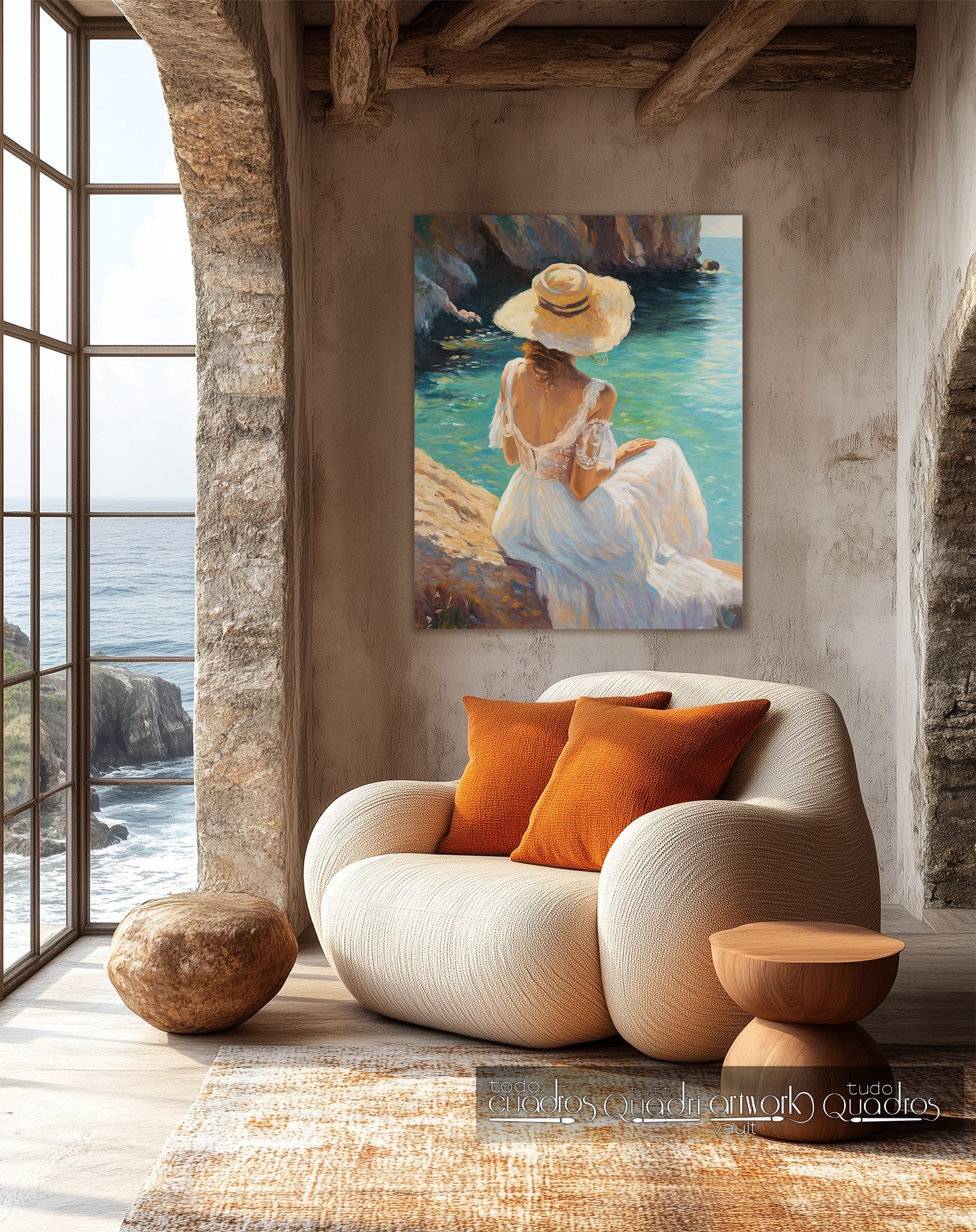 Brisa de renda, estilo Sorolla