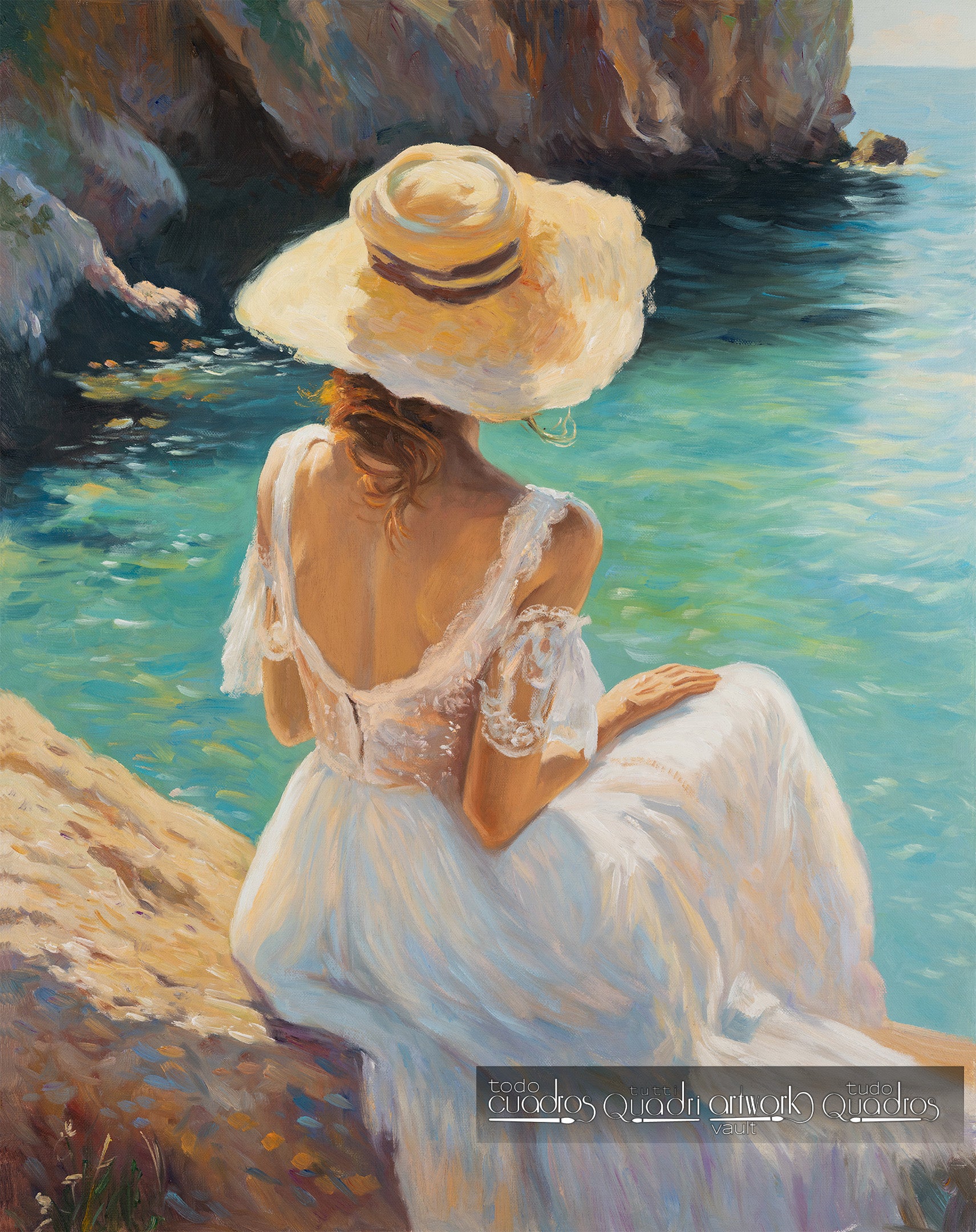 Brisa de renda, estilo Sorolla