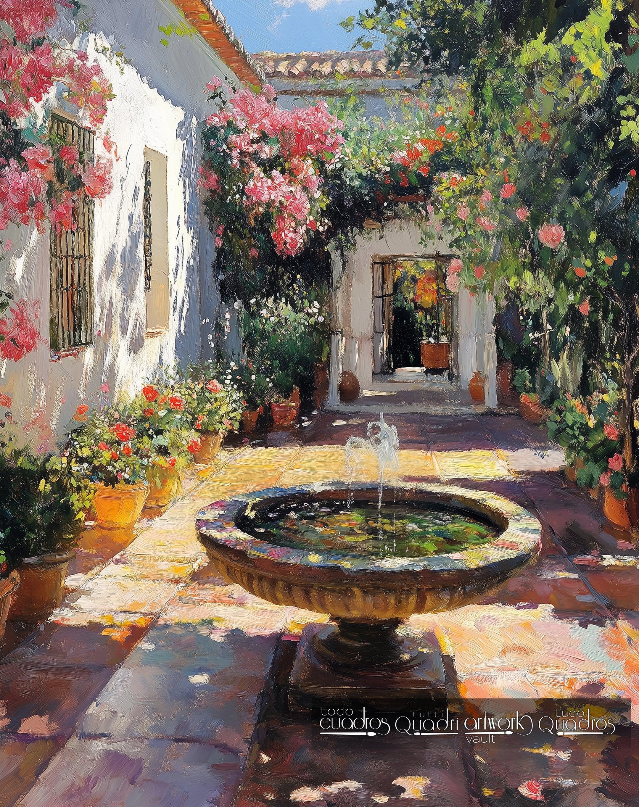 Um canto andaluz, estilo Sorolla