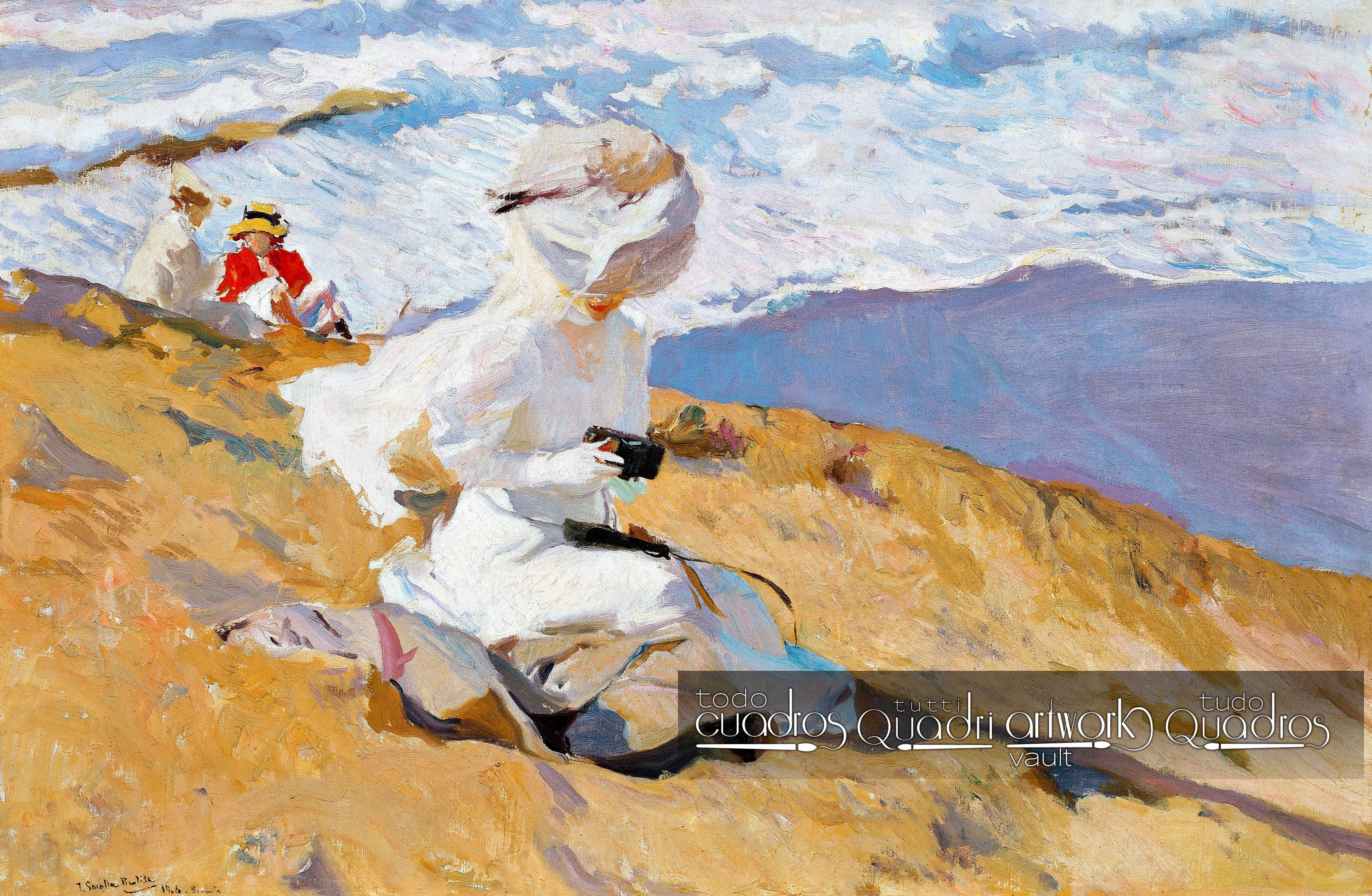 Instantâneo em Biarritz, Sorolla