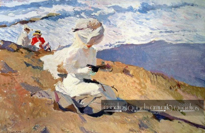 Instantâneo em Biarritz, Sorolla