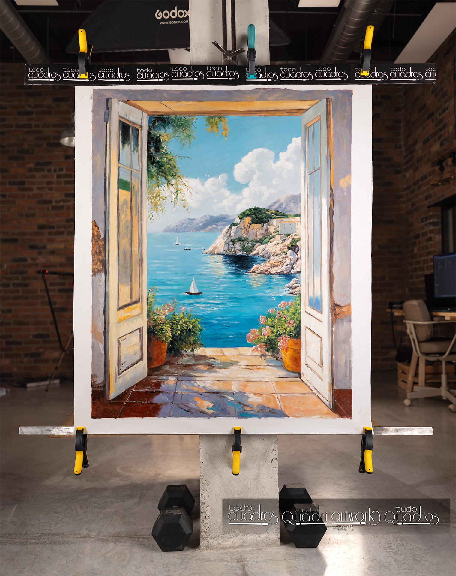 Porta para o Mediterrâneo, estilo Sorolla