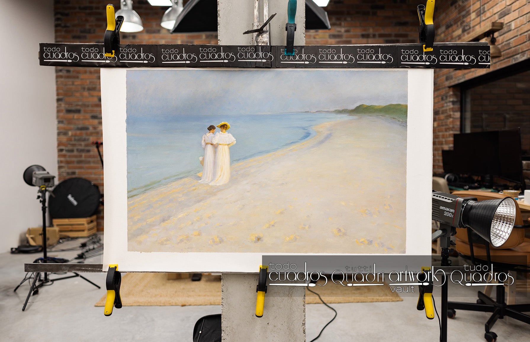 Tarde de Verão na Praia de Skagen, P. S. Krøyer