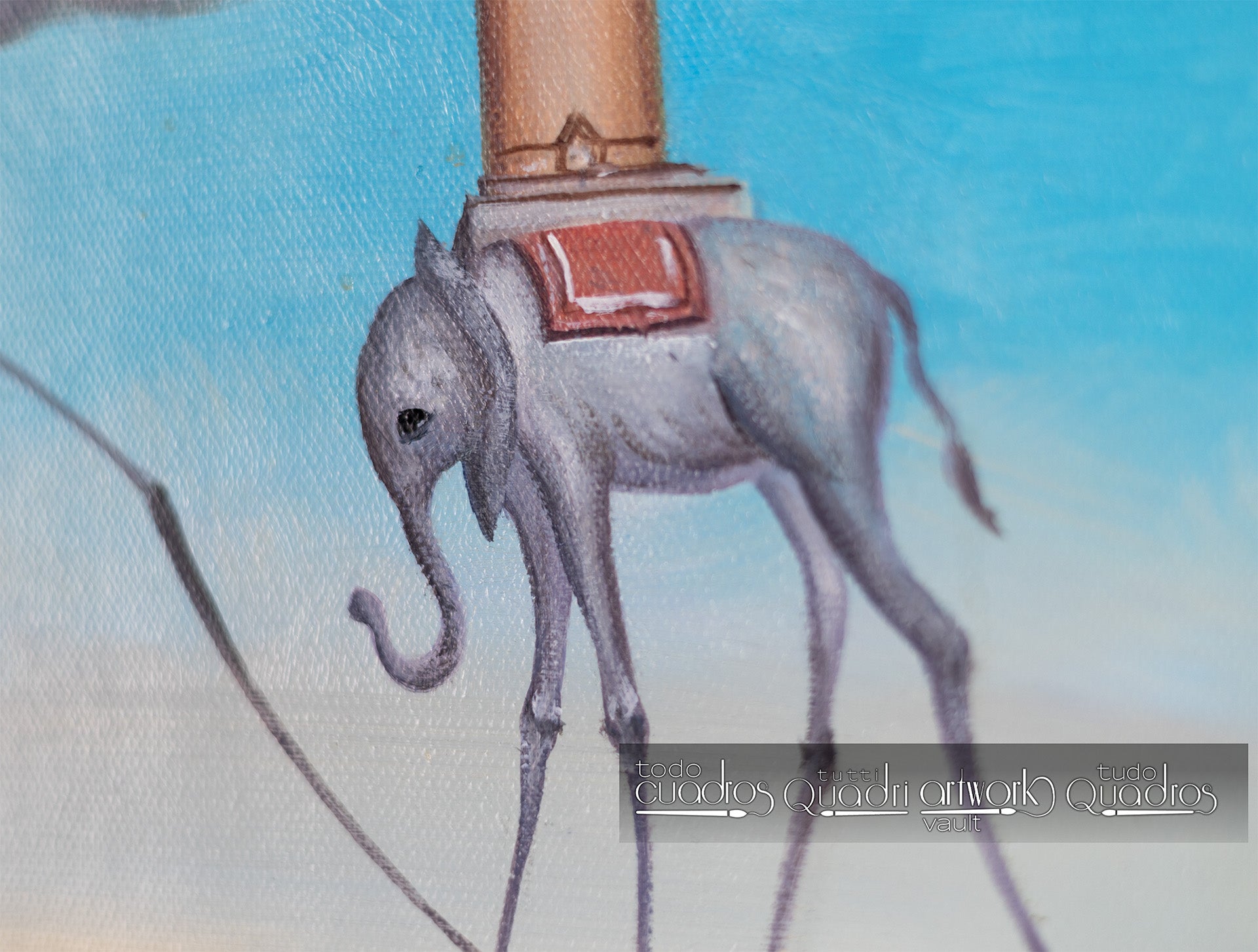 A Tentação de Santo Antão, Dalí