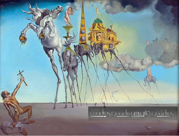 A Tentação de Santo Antão, Dalí