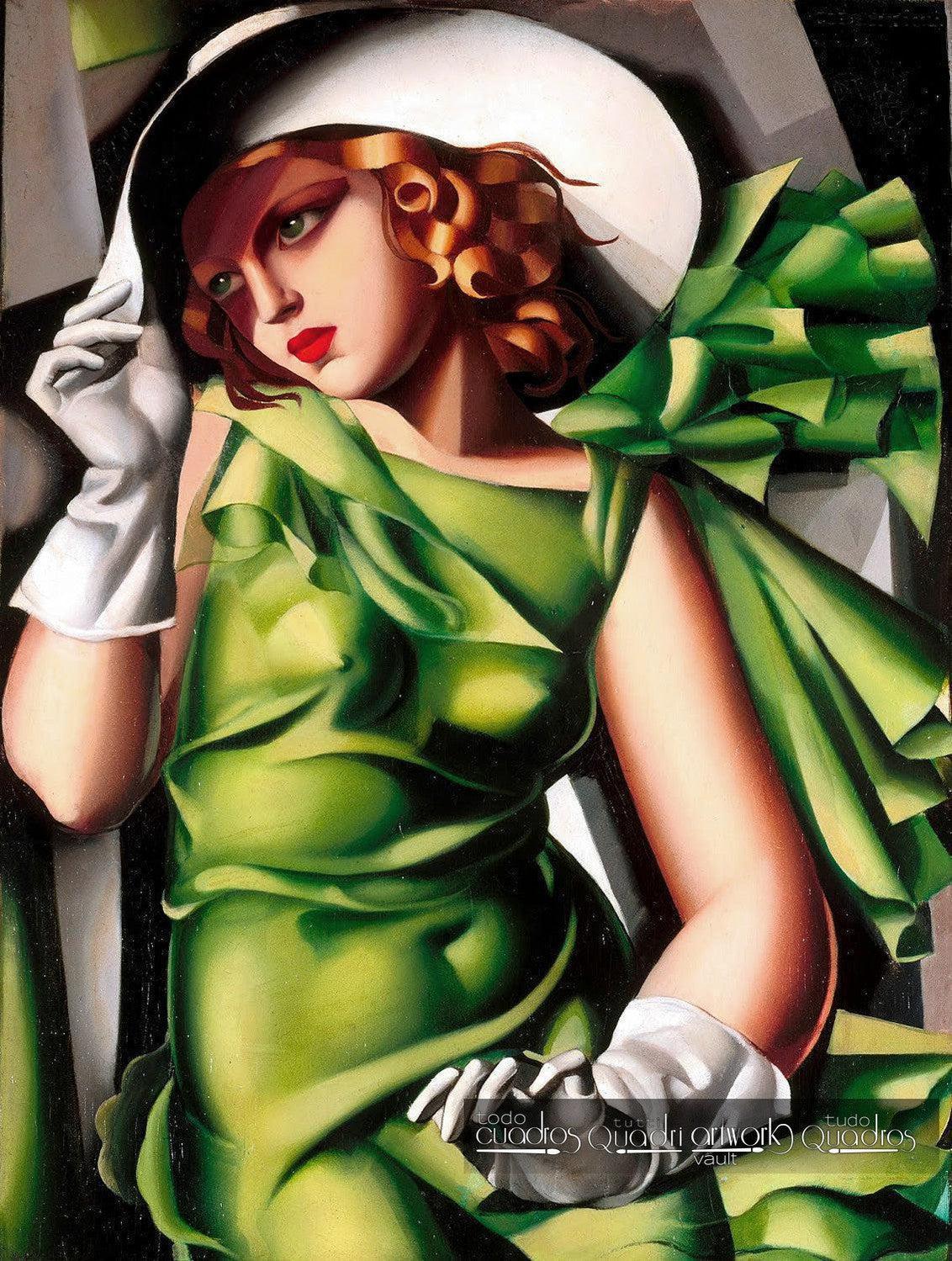 Rapariga com luvas, Lempicka