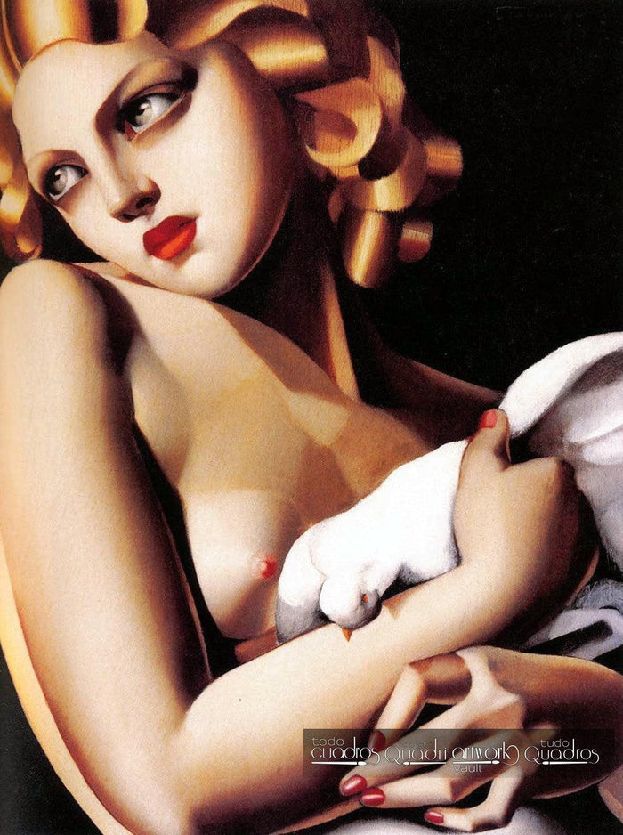 Mulher com pomba, Lempicka