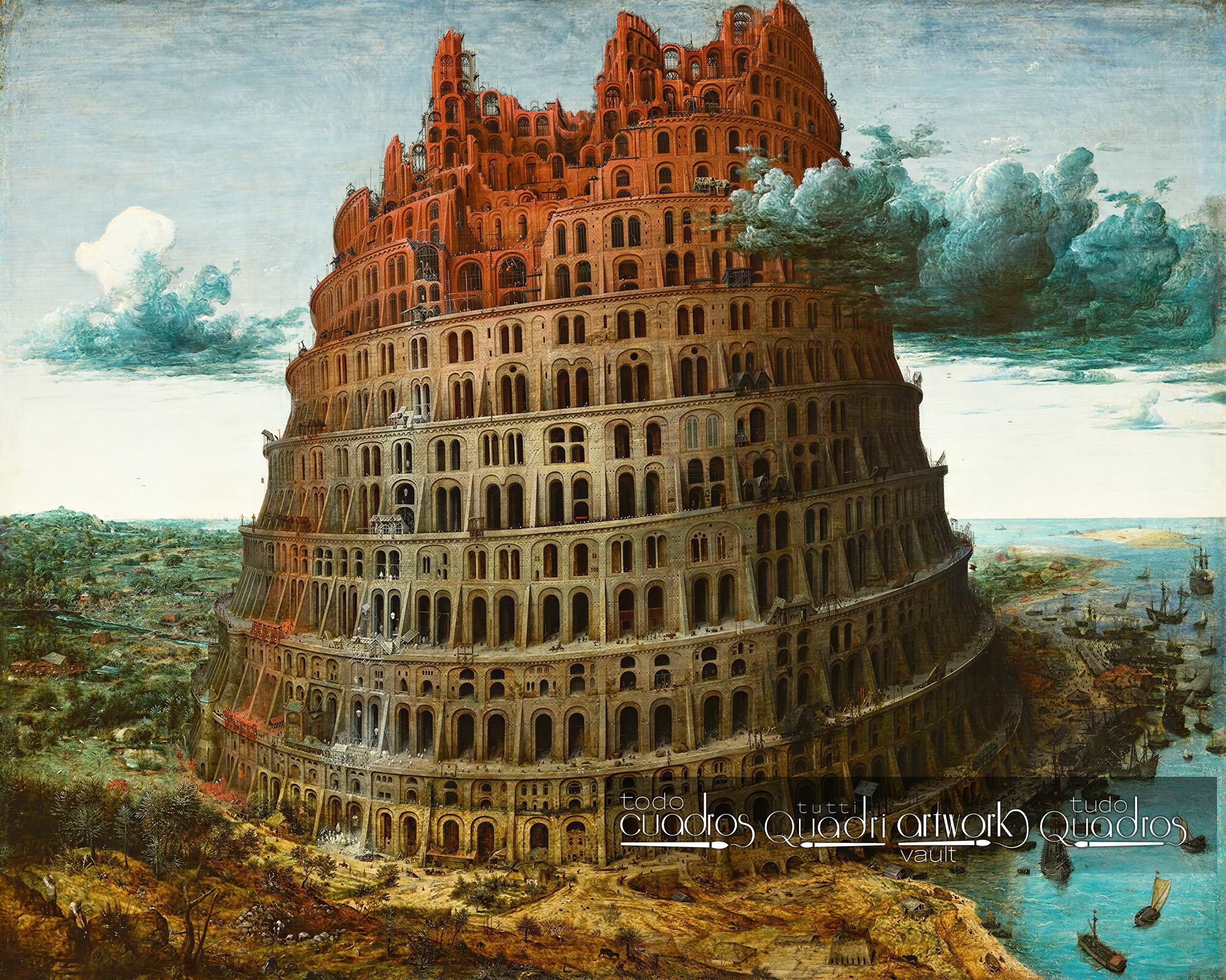 A Torre de Babel, Brueghel