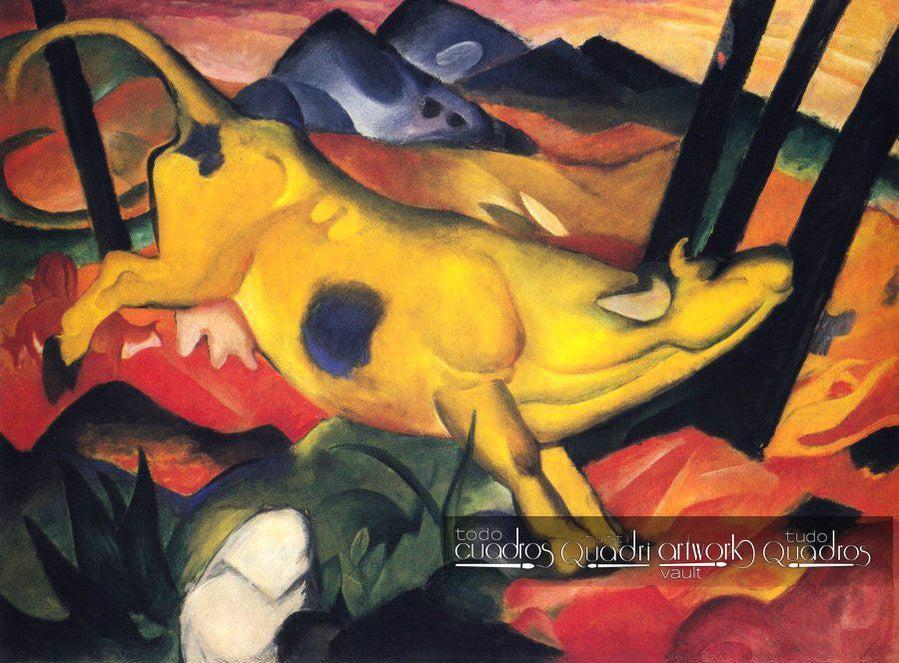 Vaca Amarela, Franz Marc