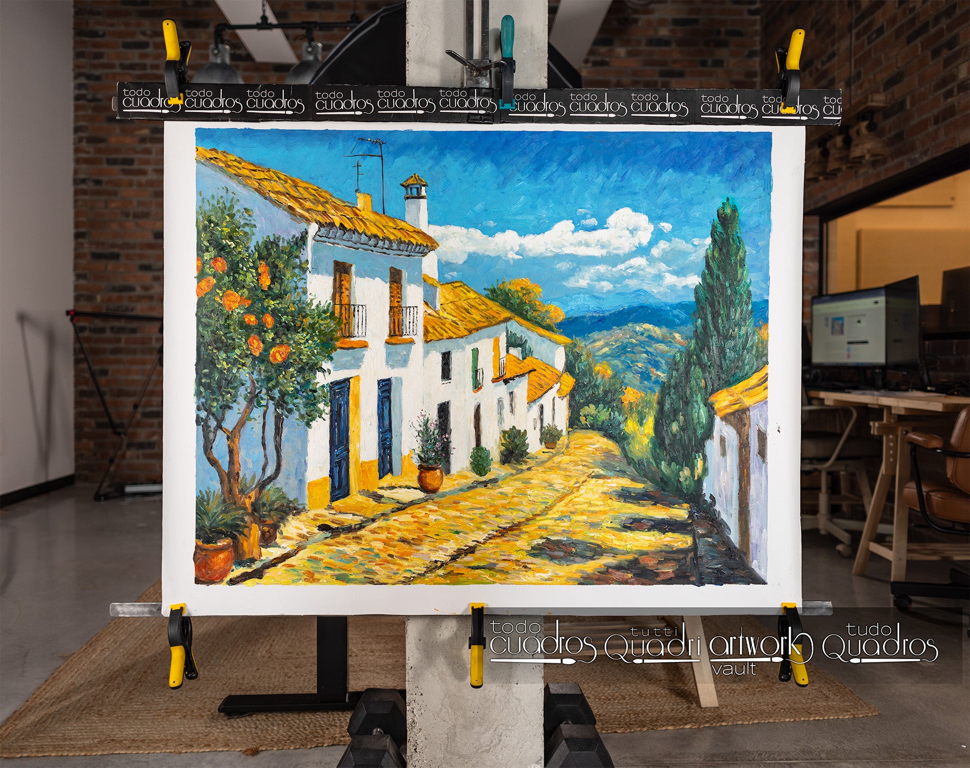 A luz do sul, estilo Van Gogh