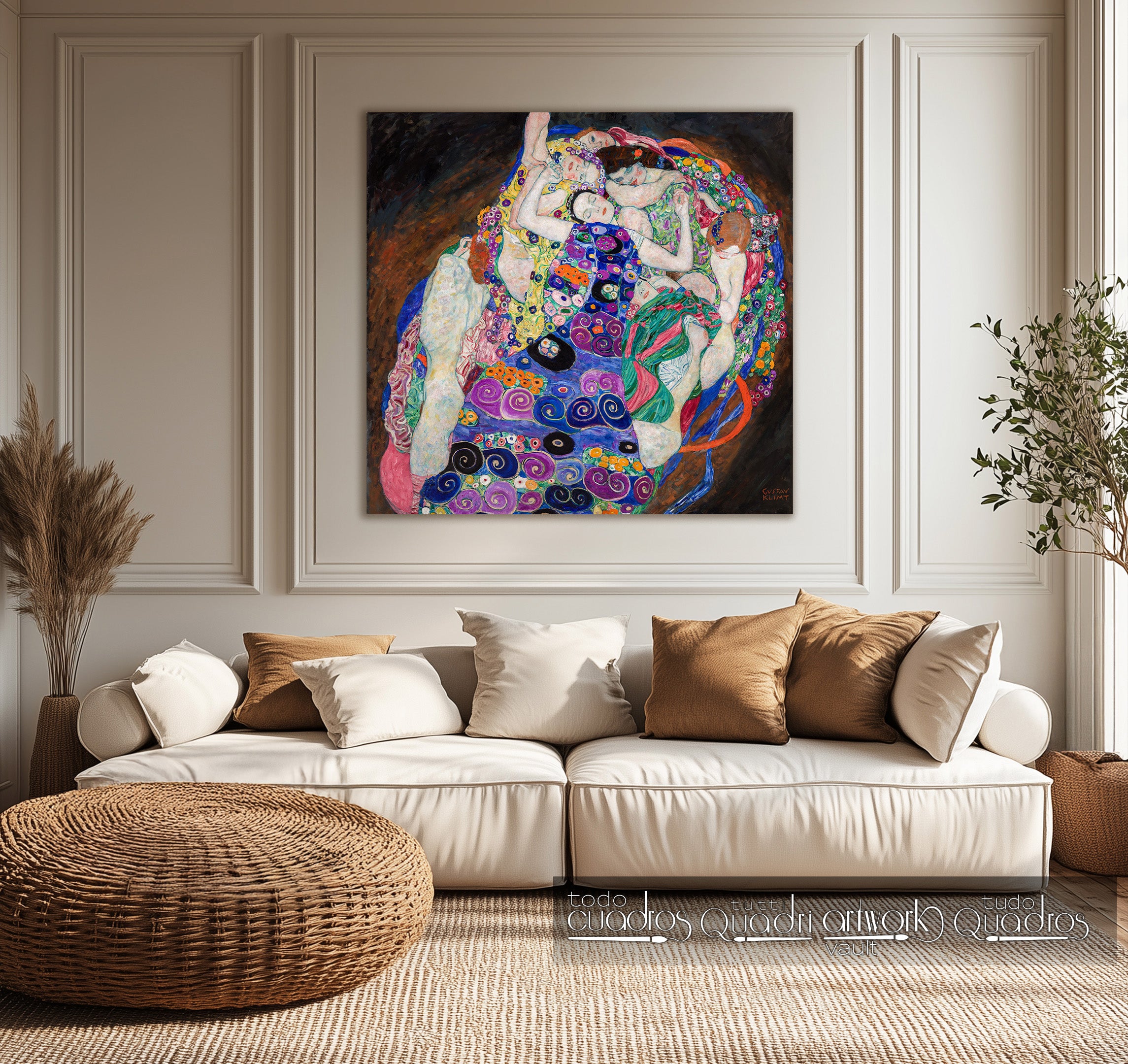 A virgem, Klimt