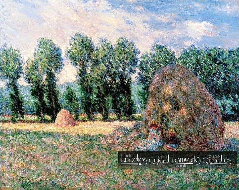 Montes de feno, Monet