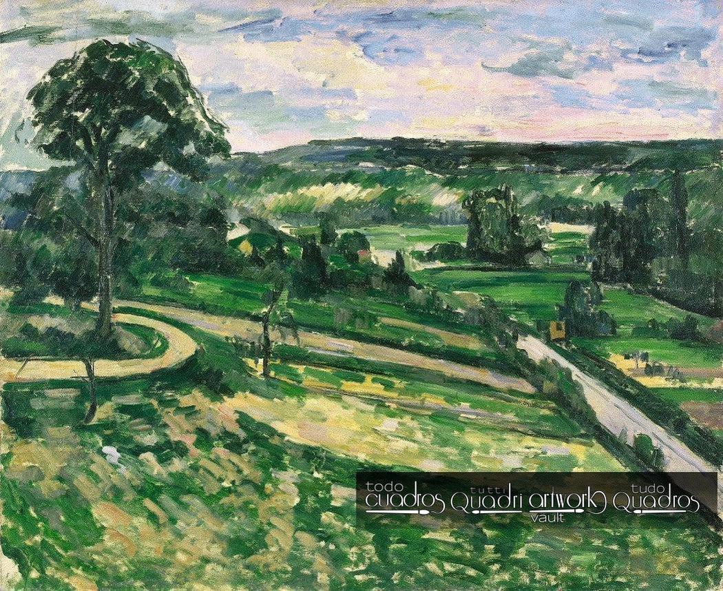 A árvore na curva, Cézanne