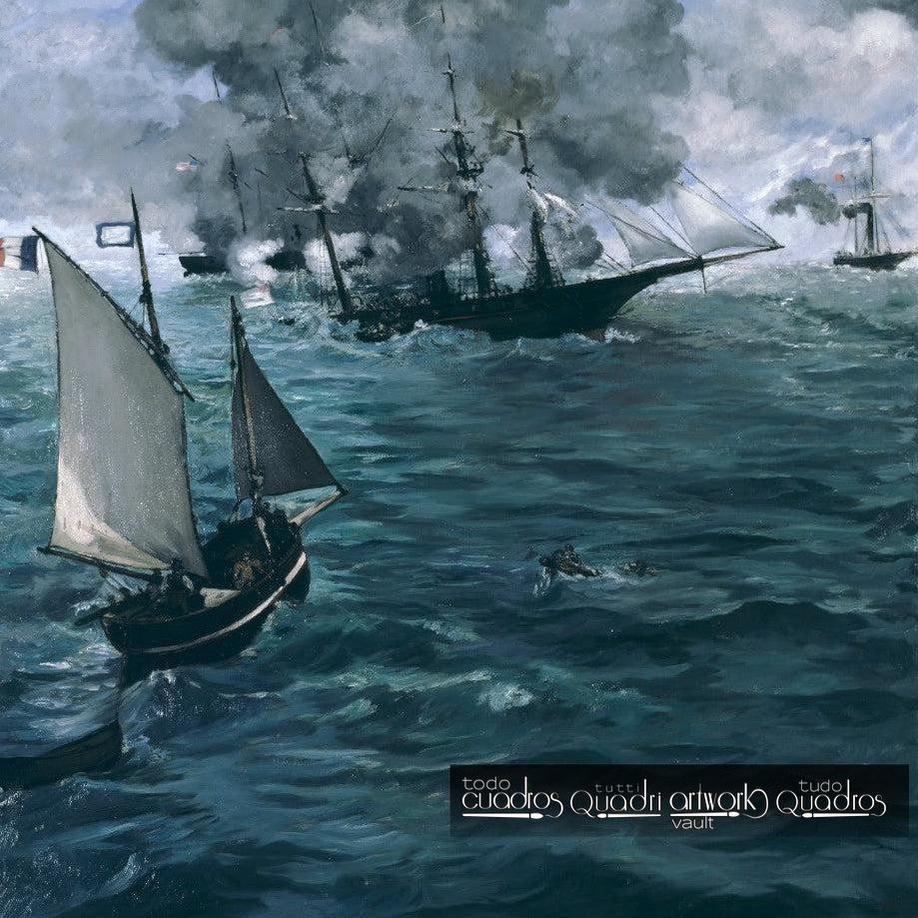 Combate entre o Kearsarge e o Alabama, Manet