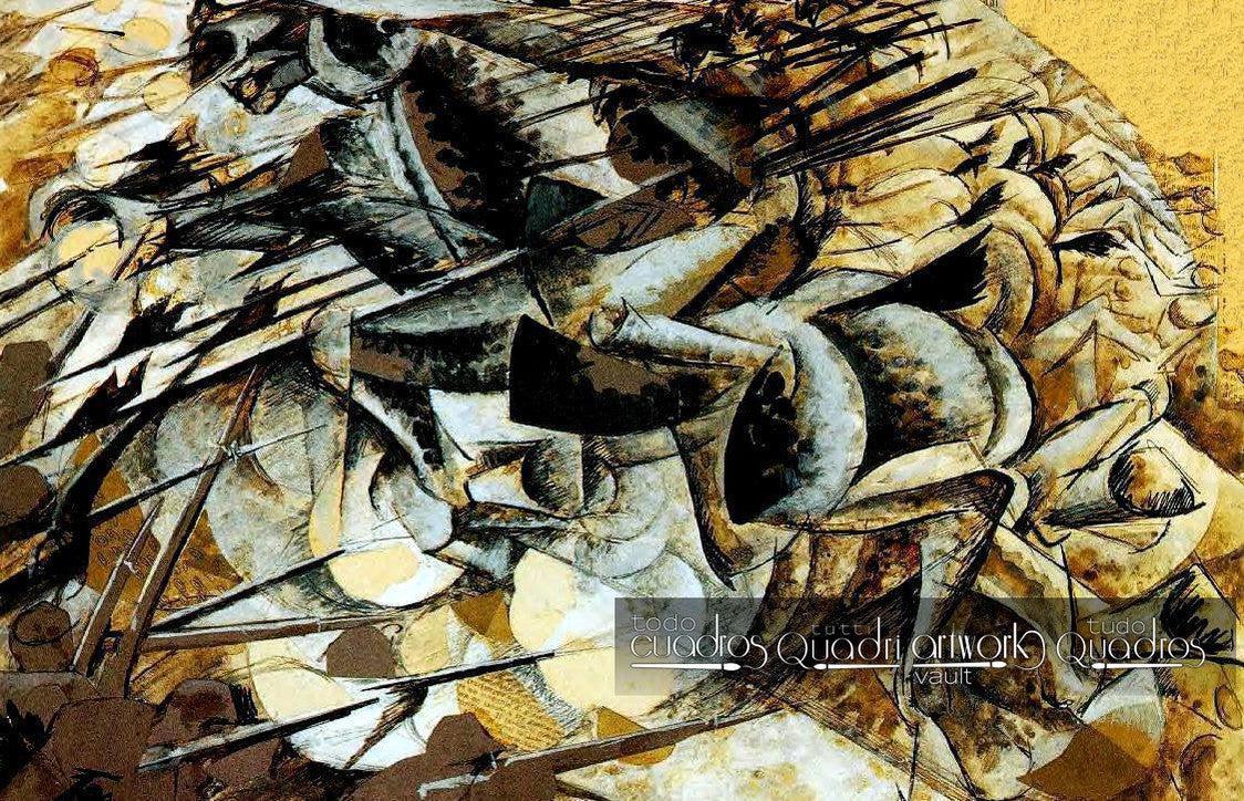 Carga de lanceiros, Boccioni
