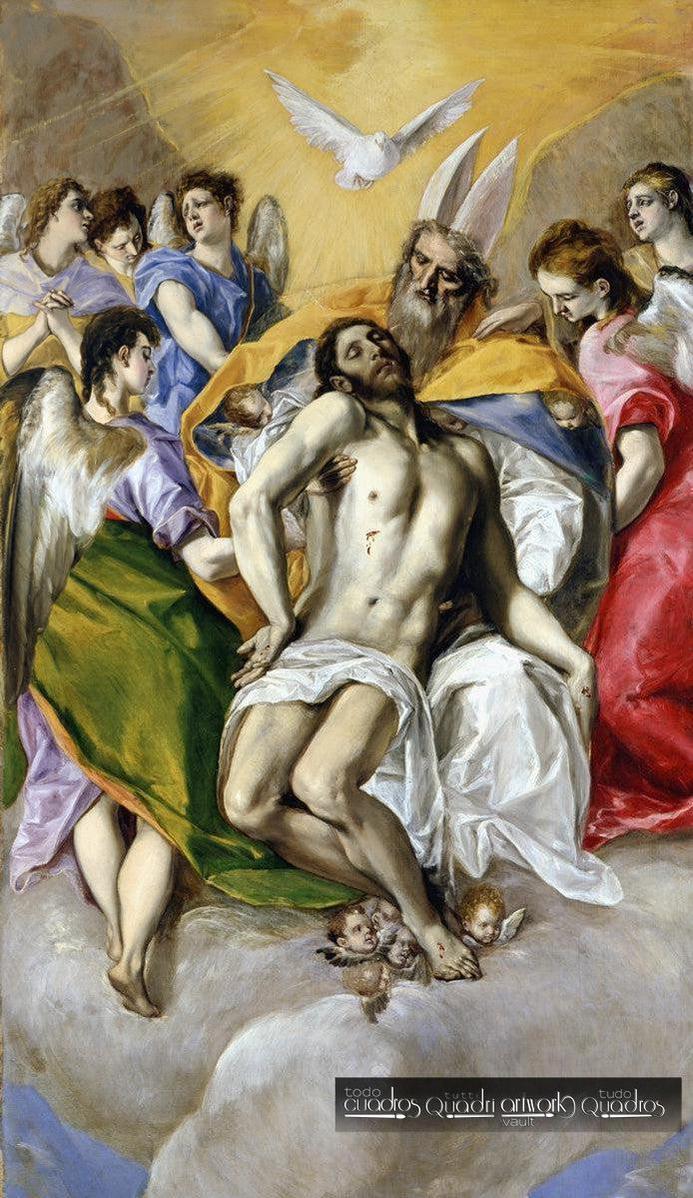 A Santíssima Trindade, El Greco