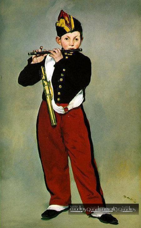 O tocador de pífaro, Manet