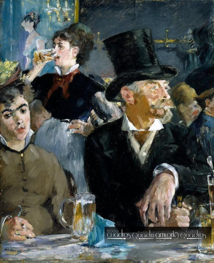 O Café-Concerto, Manet