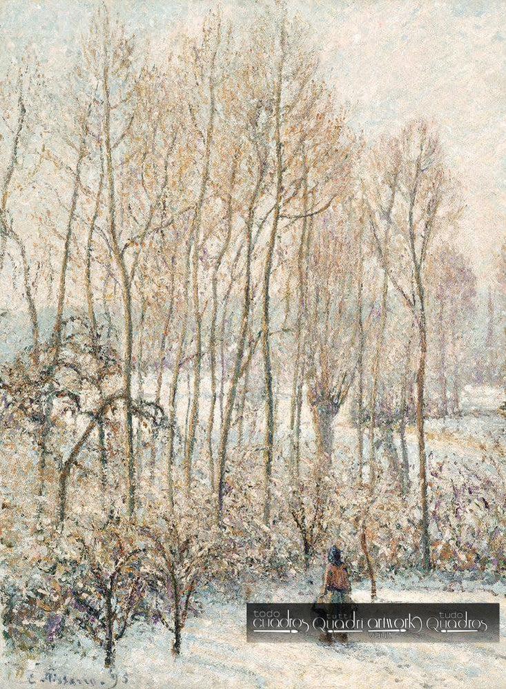 Luz Solar na Neve pela Manhã, Pissarro