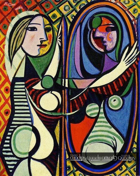 Menina diante do espelho, Picasso