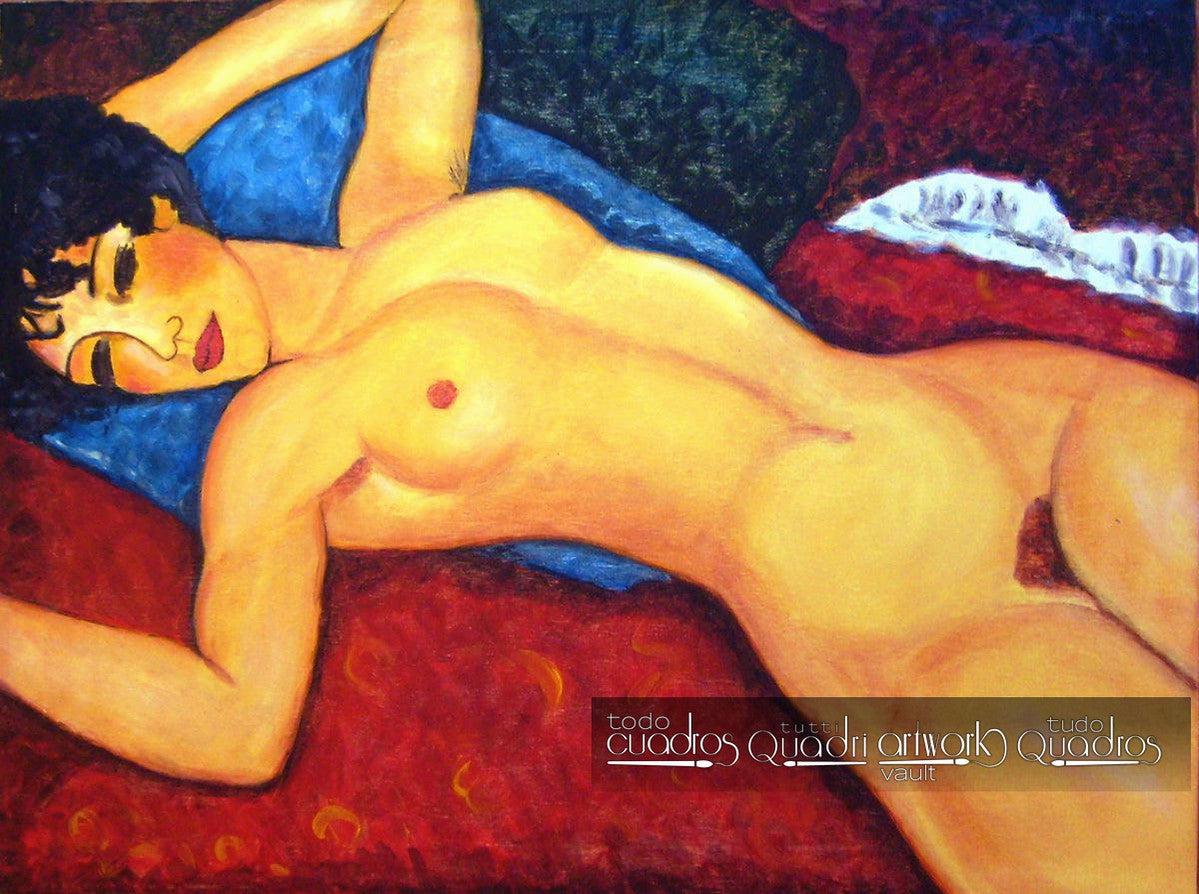 Nu Vermelho, Modigliani