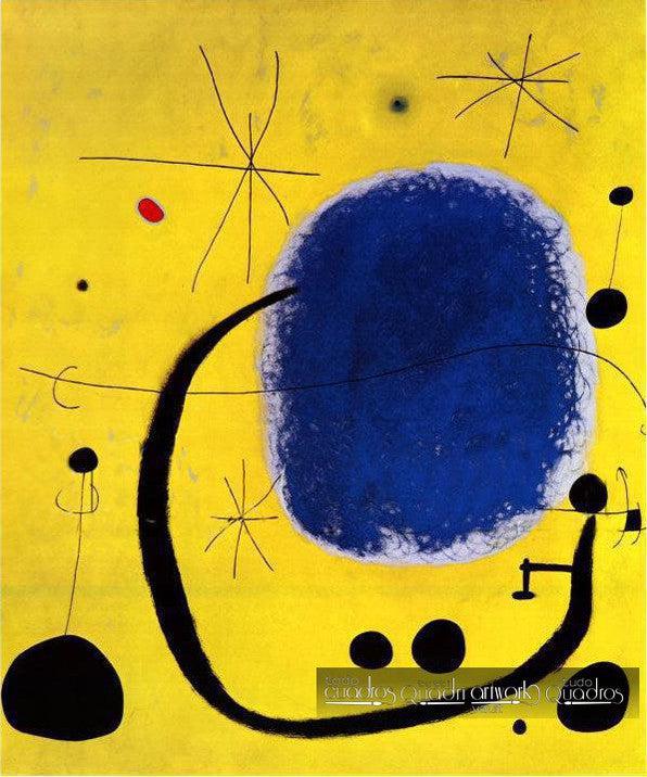 O ouro do firmamento, Miró