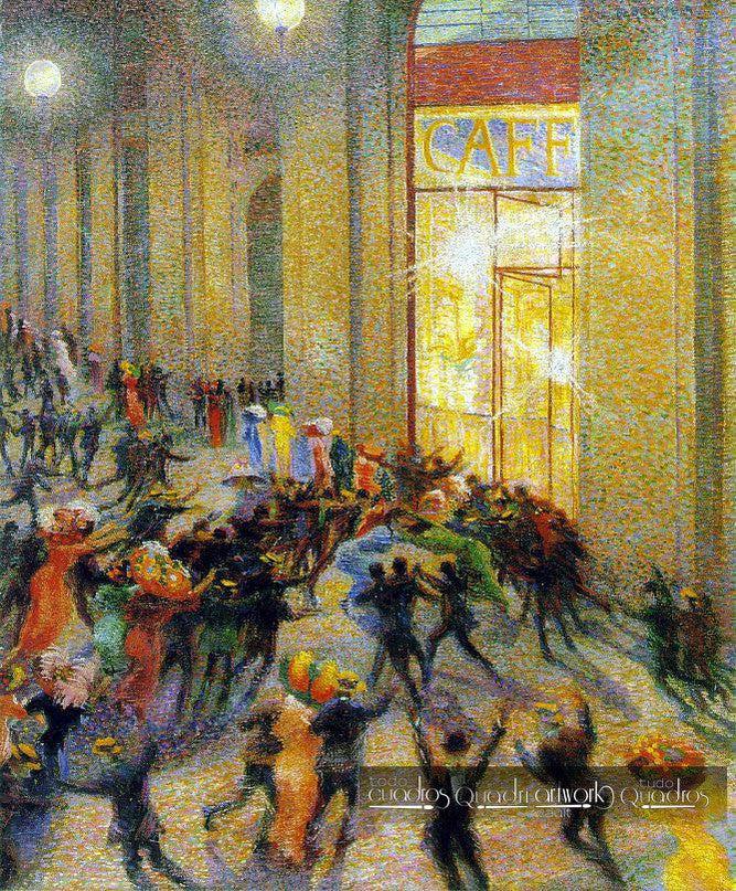 Briga na Galeria, Boccioni
