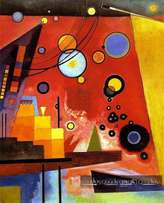 Vermelho pesado, Kandinsky