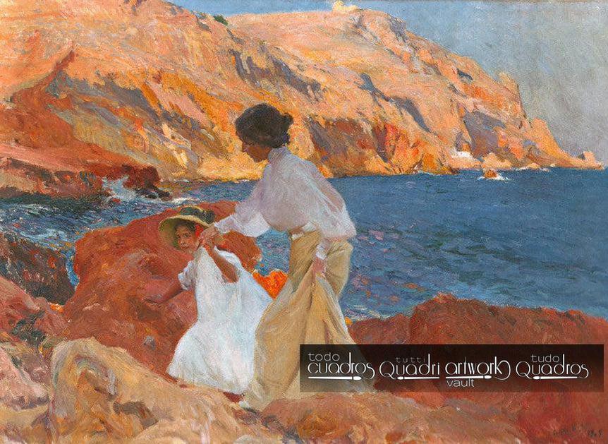 Clotilde e Elena nas Rochas, Sorolla