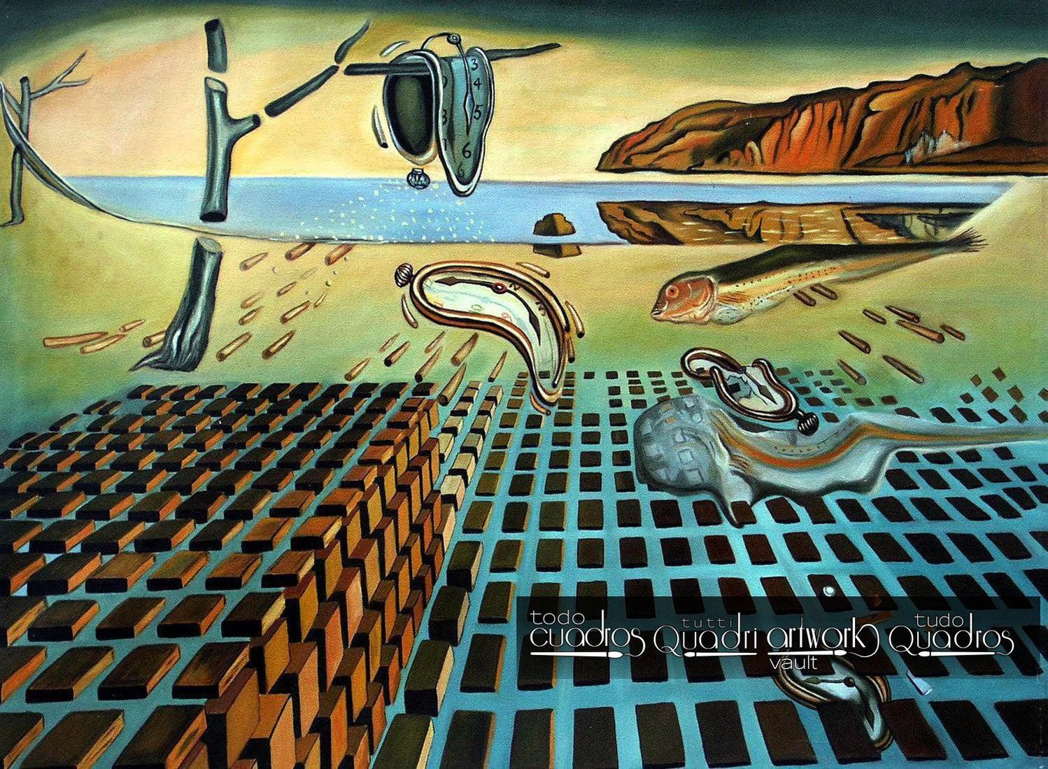 A desintegração da persistência da memória, Dalí