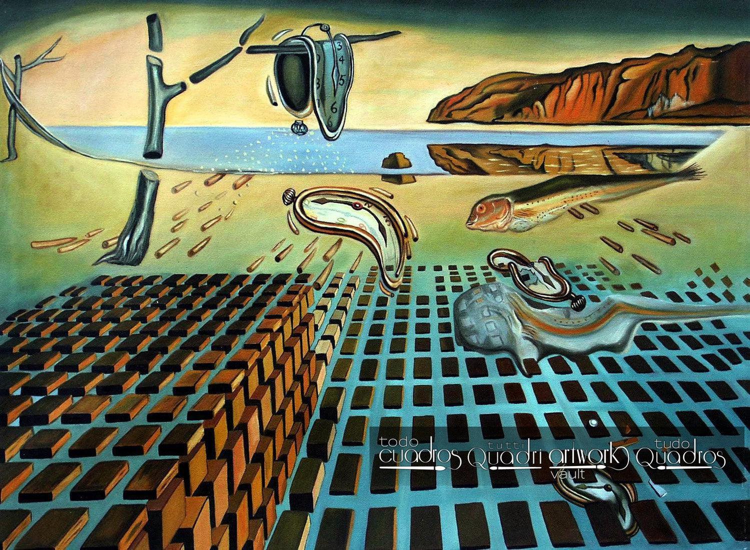 A desintegração da persistência da memória, Dalí