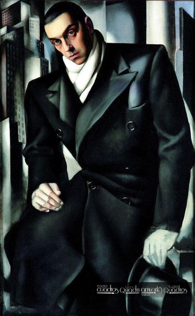Retrato de um homem, Lempicka
