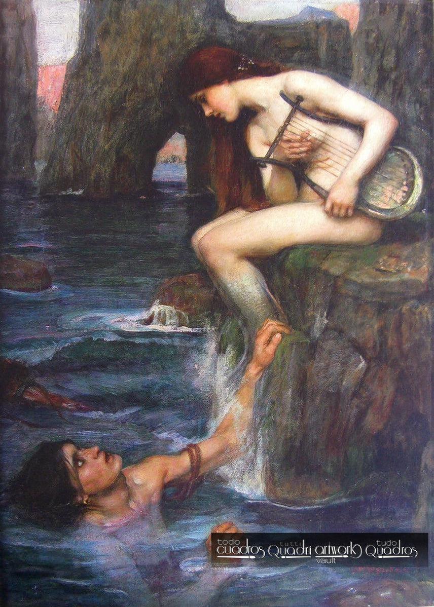 A Sirena, J. W. Waterhouse