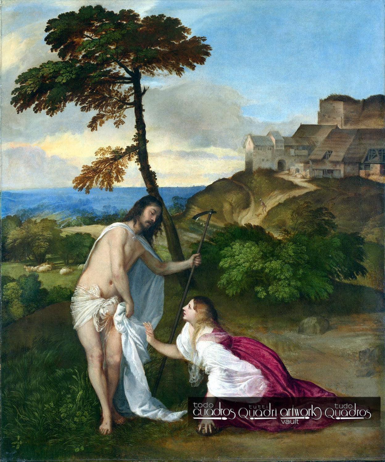Noli me tangere, Ticiano