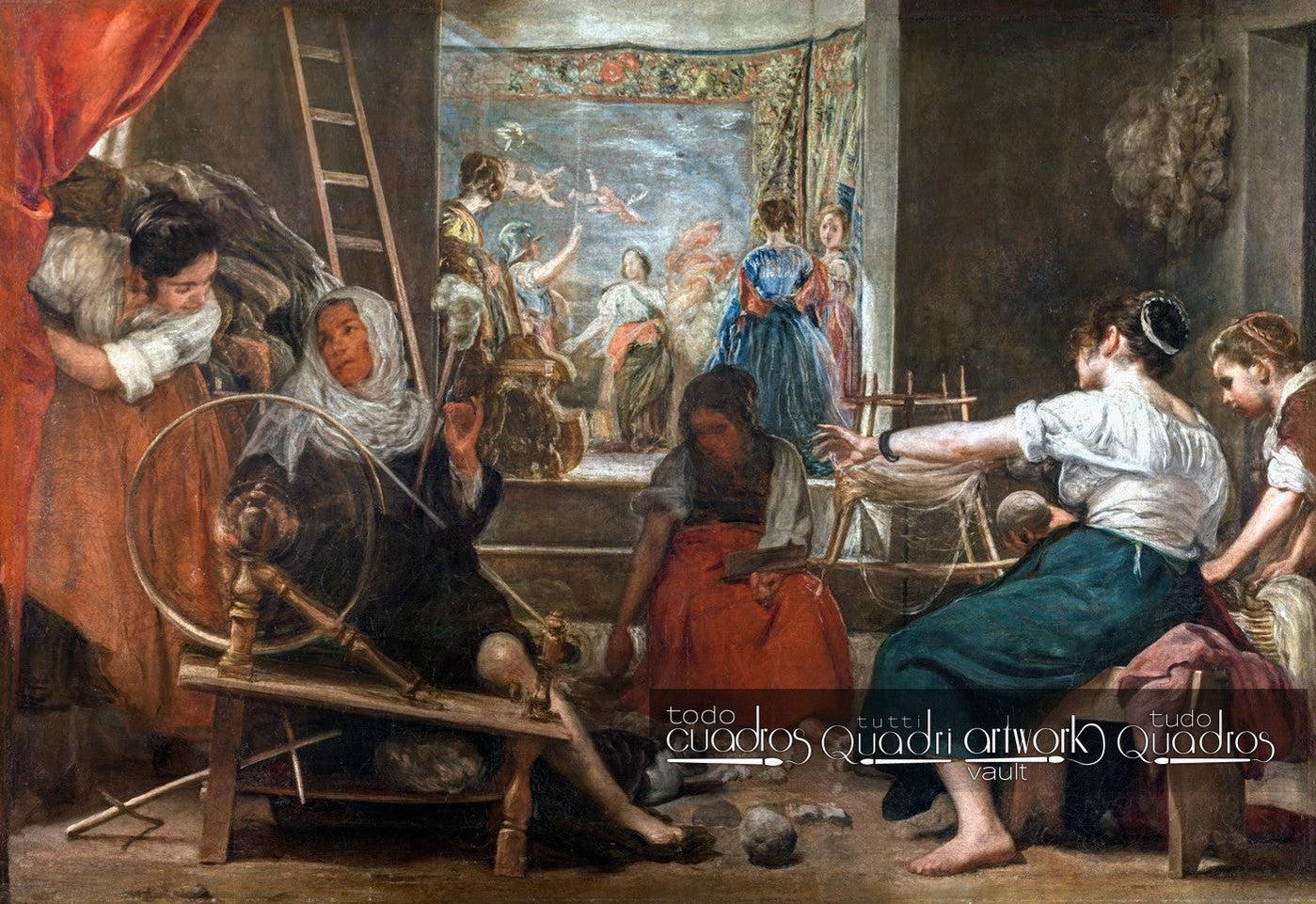 As fiandeiras, Velázquez